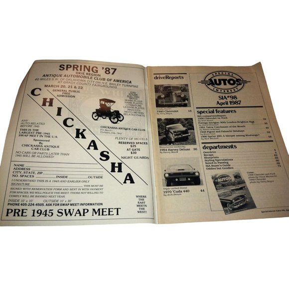 Special Interest Autos 1920-1970 Collector Cars Vintage Magazine - Picture 4 of 7